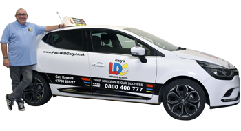 Gary Hayward driving school car